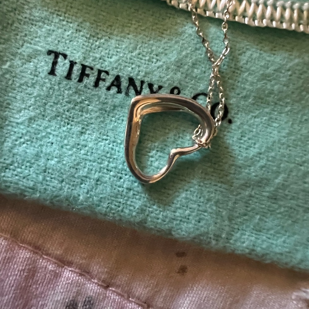 Aunthentic tiffany open hear necklace - Picture 5 of 5